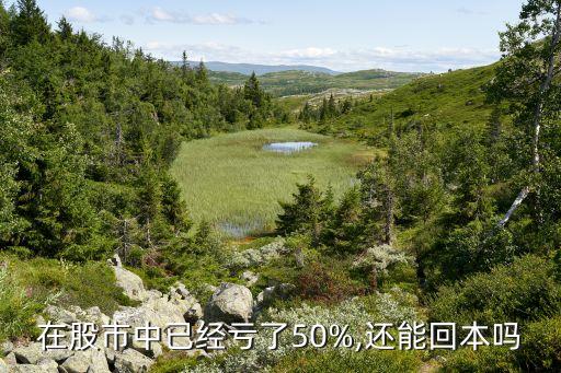 在股市中已經(jīng)虧了50%,還能回本嗎