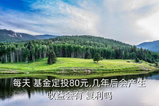 每天 基金定投80元,幾年后會產(chǎn)生收益會有 復利嗎