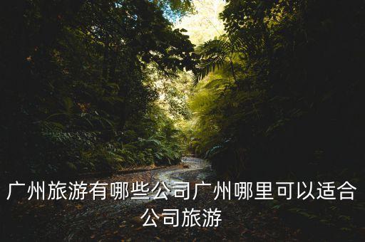 廣州旅游有哪些公司廣州哪里可以適合公司旅游