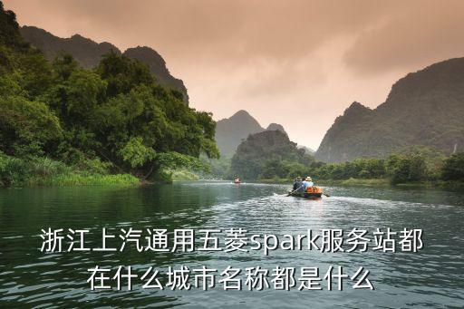 浙江上汽通用五菱spark服務站都在什么城市名稱都是什么