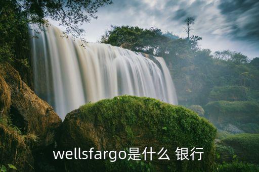 wellsfargo是什么 銀行