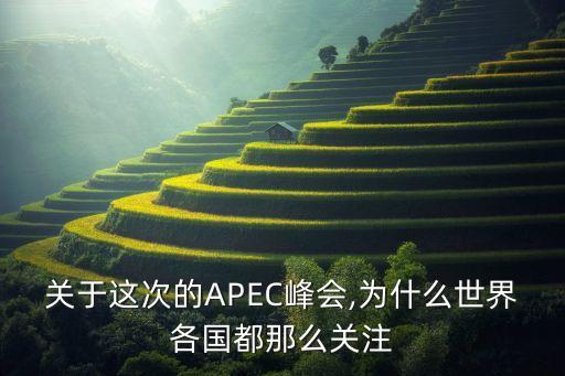 apec中國阻止了,Apec中國