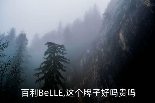  百利BeLLE,這個(gè)牌子好嗎貴嗎