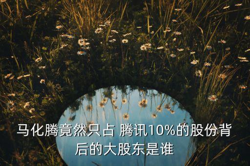 馬化騰竟然只占 騰訊10%的股份背后的大股東是誰(shuí)