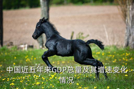 中國(guó)近五年來GDP總量及其增速變化情況