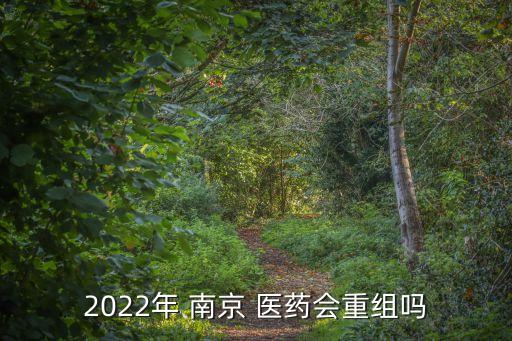 2022年 南京 醫(yī)藥會(huì)重組嗎