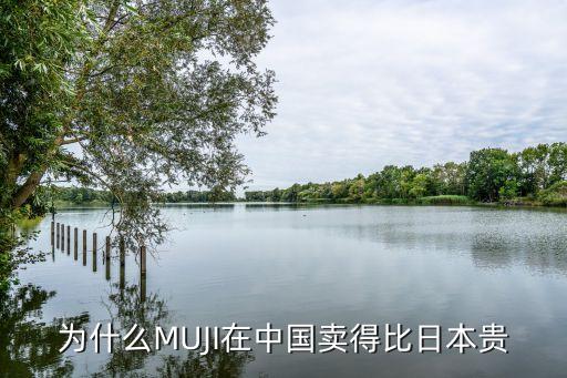 為什么MUJI在中國賣得比日本貴