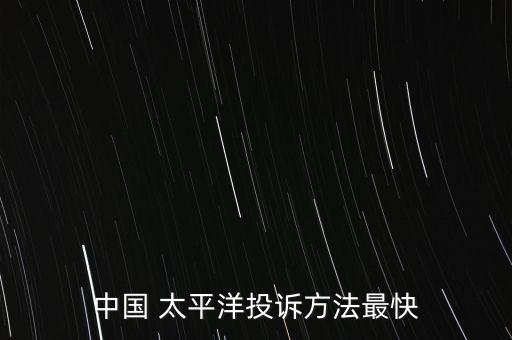 太平洋保險集團董事長