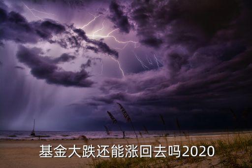  基金大跌還能漲回去嗎2020