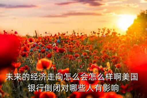 未來的經(jīng)濟(jì)走向怎么會(huì)怎么樣啊美國(guó) 銀行倒閉對(duì)哪些人有影響