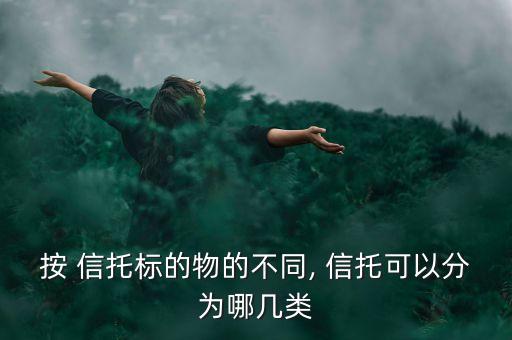 按 信托標(biāo)的物的不同, 信托可以分為哪幾類(lèi)