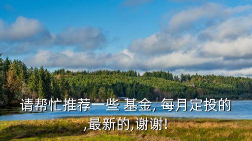 每月定投基金什么基金風(fēng)險最低,基金什么是定投基金