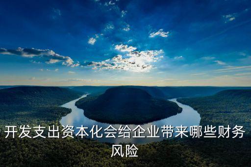 開發(fā)支出資本化會給企業(yè)帶來哪些財務風險