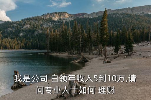 我是公司 白領(lǐng)年收入5到10萬,請問專業(yè)人士如何 理財