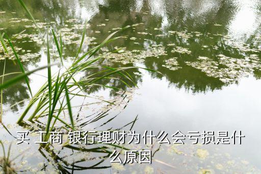 買 工商 銀行理財(cái)為什么會(huì)虧損是什么原因