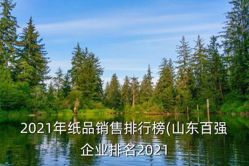 2021年紙品銷售排行榜(山東百強企業(yè)排名2021