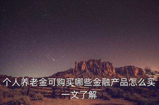 個(gè)人養(yǎng)老金可購(gòu)買(mǎi)哪些金融產(chǎn)品怎么買(mǎi)一文了解