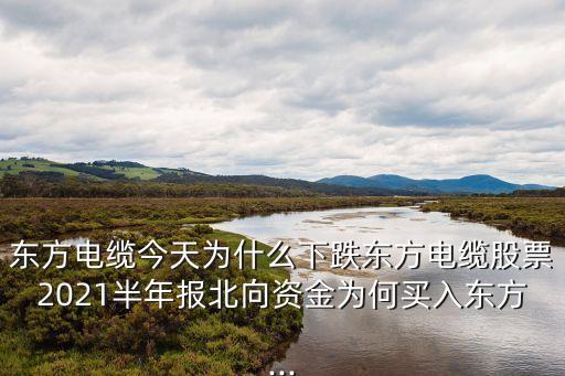 東方電纜今天為什么下跌東方電纜股票2021半年報(bào)北向資金為何買入東方...