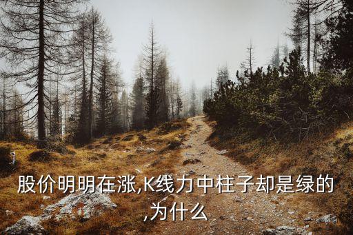 股價(jià)明明在漲,K線力中柱子卻是綠的,為什么