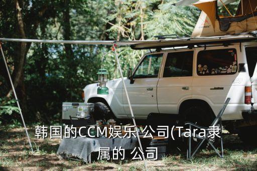 韓國的CCM娛樂 公司(Tara隸屬的 公司