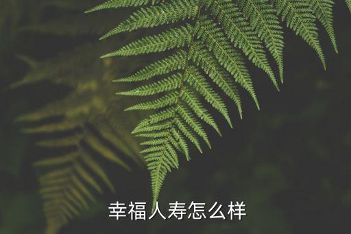 中國幸福人壽保險公司,幸福人壽保險公司是國企還是央企