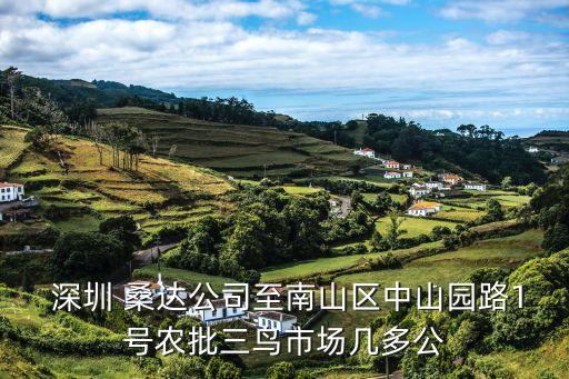  深圳 桑達(dá)公司至南山區(qū)中山園路1號農(nóng)批三鳥市場幾多公