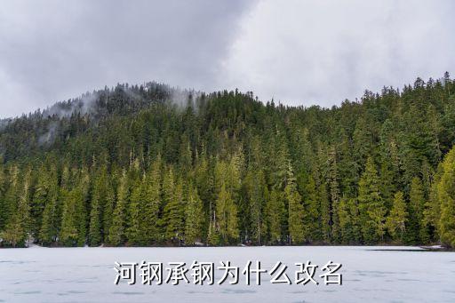 河鋼承鋼為什么改名