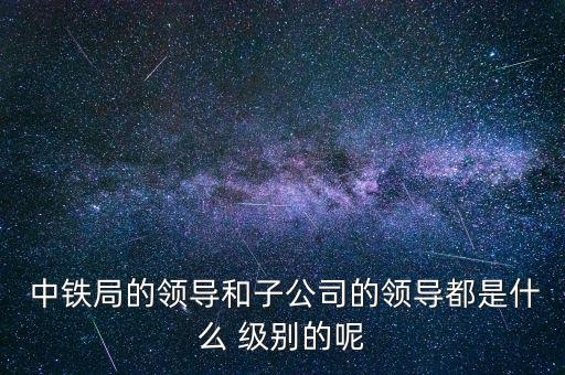 中國中鐵股份有限公司級別