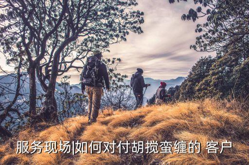 服務(wù)現(xiàn)場(chǎng)|如何對(duì)付胡攪蠻纏的 客戶