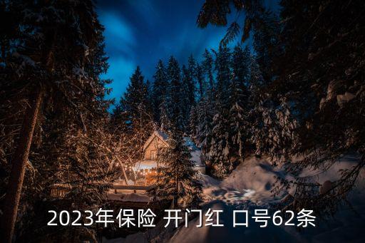 中國人壽開門紅口號,2024年中國人壽開門紅口號