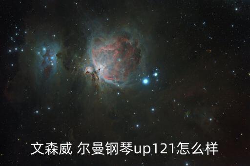 文森威 爾曼鋼琴up121怎么樣