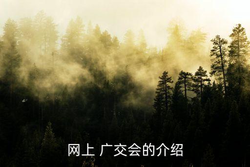 網(wǎng)上 廣交會(huì)的介紹