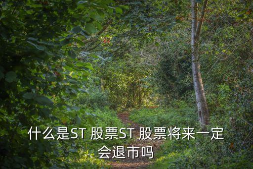 什么是ST 股票ST 股票將來(lái)一定會(huì)退市嗎